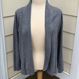 Grey Rayon Blend Wear With Everything Cardigan